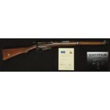 Carbine: an extremely rare and interesting Boer War Lee Enfield Cavalry Carbine, cal .303. Butt