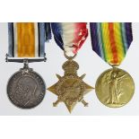 1915 Star Trio to 4454 Pte H A T Reynolds 3 G.Hosp.A.I.F. (pair named 4454 Pte H A T Reynolds 3-A.