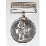 Egypt Medal 1882 (undated) with clasp The Nile 1884-85, named (1164 Pte D Eadie 1/RL Highrs).