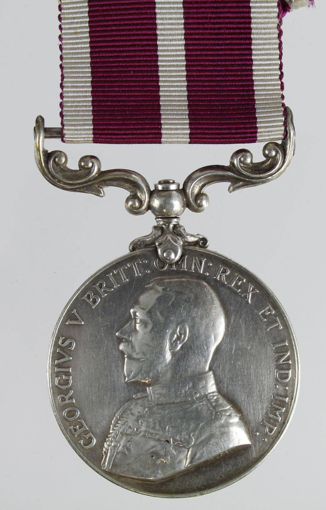 Meritorious Service Medal GV (swivel) named (S.Mjr. J Cook 4/R.Irish Rif).