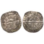 Scotland, Robert III silver Groat, Heavy Coinage 1390-c.1403, Edinburgh Mint. Reverse with fleur-