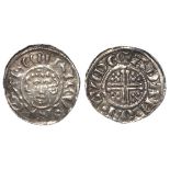 John (1199-1216), Short Cross Penny (in the name of Henry), class 5b1, London, ADAM, 1.35g, dies