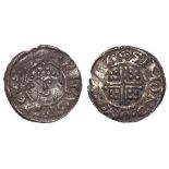 John (1199-1216), Short Cross Penny (in the name of Henry), class 3c, Rhuddlan: +SIMOND.ON.RVLA, 1.