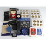 Coins, Medals, Books & (a few) Banknotes, a shoebox full, plus an extra Krause catalogue (general