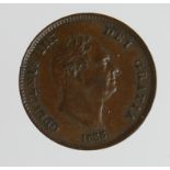 Third Farthing 1835 aEF