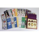GB, assortment of Royal Mint packs (28) Five Pounds (Crowns) x 9 , Two Pounds x 10 (includes two