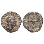 Roman Imperial, Septimius Severus (193-211 AD) AR Denarius, Rome mint, Legionary type cf RSC 266-