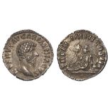 Roman Imperial, Lucius Verus (161-169 AD) co-Emperor with Marcus Aurelius, AR Denarius, Rome mint,