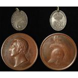 British Commemorative Medal, bronze d.49.5mm: Death of Colonel Charles Herries 1819, Commandant of