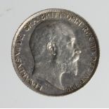 Sixpence 1910 EF, scratches.