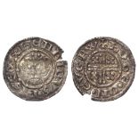 Henry II (1154-1189), Short Cross Penny, class 1a5, York, HVGE, 1.30g, SCBI 226/-, slightly porous