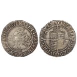 Elizabeth I silver Sixpence dated 1562 mm. Pheon. Spink 2561. Some light pitting GF