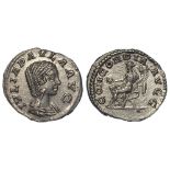 Roman Imperial, Julia Paula (219-220 AD) first wife of Elagabalus, AR Denarius, Eastern mint(?),