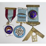 Masonic, Barnard Lodge No. 1230 silver medals (3) comprising a Past Master, Centenary and