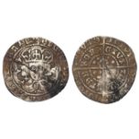 Ireland, Edward IV silver Groat, Heavy Cross & Pellets coinage of 1465, wt. 39.64g, Waterford