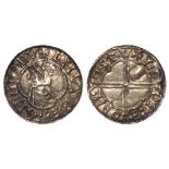 Cnut, Quatrefoil type silver Penny, Stamford Mint, moneyer Godeleof. Obverse: +CNVT REX ANGLORV /