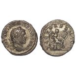 Roman Imperial, Caracalla (198-217 AD) AR Denarius, Rome mint, 'VICT PARTHICA' (Victory in