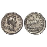 Roman Imperial, Septimius Severus (193-211 AD) AR Denarius, Rome mint, Dea Caelestic type RIC 266,