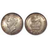 Shilling 1825 lion, lightly toned AU