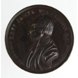 Death of Reverend James Wilkinson, 1805, bronze medal by Westwood - measures 49mm in diameter.