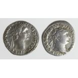 Roman Imperial (2) AR Denarii: Domitian (81-96 AD) Rome mint, Minerva advancing type RSC 261, 3.29g,