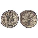 Roman Imperial, Aquilia Severa (220-221 & 221-222 AD) the "Vestal Virgin" 2nd and 4th wife of