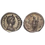 Roman Imperial, Julia Mamaea (222-235 AD) AR Denarius, Rome mint, VESTA type RIC IV 360, RSC 81, 2.