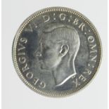 Florin 1937 proof, Davies 2071P (Rev B: D of IND to space) "reported, not confirmed" in book, aFDC