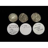 Richard I (1189-1199), Short Cross Pennies (in the name of Henry) (3), classes 2a-3ab2, London: 2a