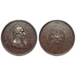 USA interest Token, 18thC: George Washington copper Penny 1796, plain edge, D&H Middlesex (