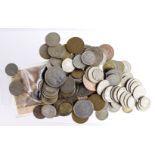 World Coins (over 120) 19th-20thC assortment, silver noted, includes many Chile and also Cuban