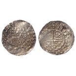 John (1199-1216), Short Cross Penny (in the name of Henry), class 5c, Ipswich, IOhAN, 1.43g,