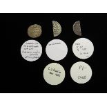 John (1199-1216), Short Cross Penny and two cut Halfpennies (in the name of Henry) (3), classes 4c-