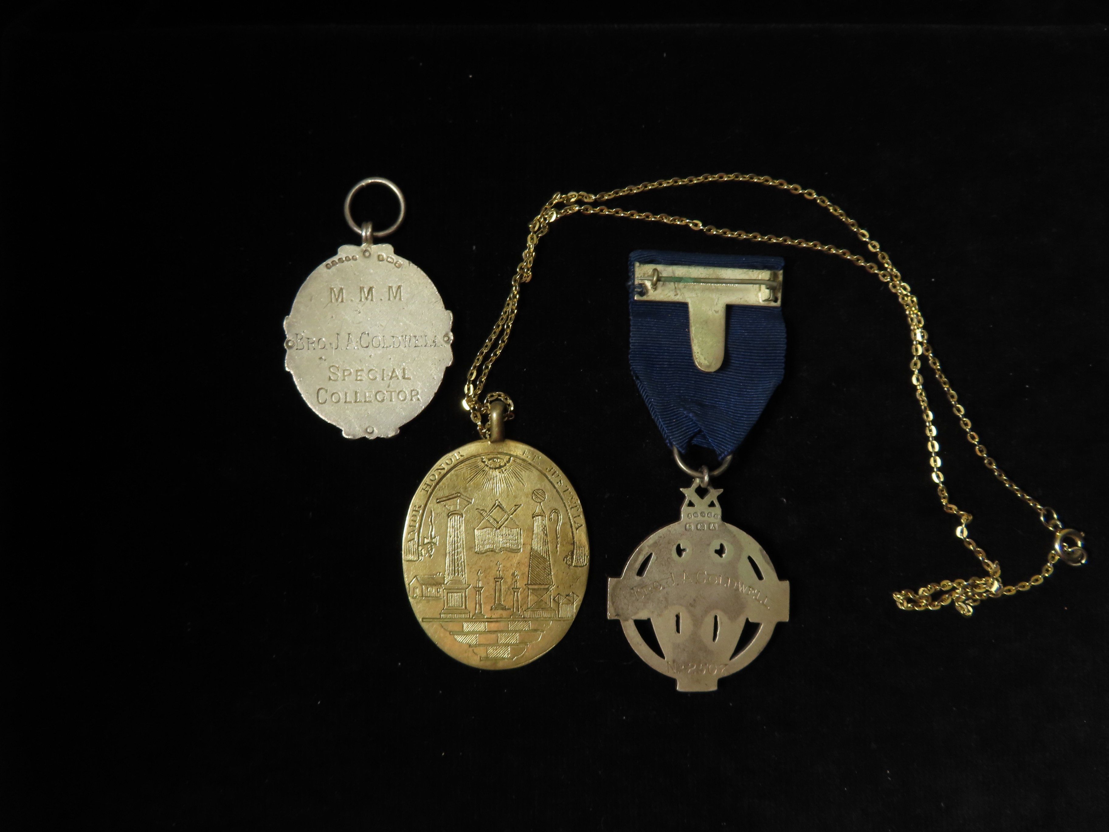Medals, badges and misc. other items in two plastic tubs (collection recommended) - Image 3 of 8