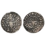 Henry II (1154-1189), Short Cross Penny, class 1b1, London, REINALD, 1.44g, curious obverse die with