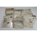 Covers / Postal History bundle of various World items, few unusual noted, plus a few Postal