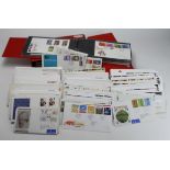 GB FDC selection, 1936 onwards, approx 150 covers in 3x red binders, plus a black shoebox of FDC'