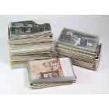 Shoebox packed with a wide range of mixed UK topo & subject postcards, with a few odd Foreign