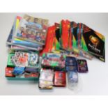 Football Card collection inc Match Attak, Albums, Cards, Tins, etc. Plus box of Panini Sticker