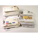 GB FDC carton with 1940 Centenary, 1950s and 1960s range commems inc phosphors, regionals, HV,