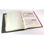 North and South America 1920's - 30's Postal History collection in binder. All Air Mail covers,