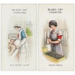 Carreras - Women on War Work, complete set in pages, mainly VG cat value £500