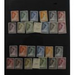 Dutch Colonies - Curaco & Surinam 1936 Queen Wilhelmina mint sets SG160/71 and SG246/57