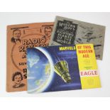 Radio Review Album of Silvered Photos of the Radio Stars set, plus Eagle - Marvels of this Modern