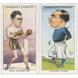 Churchman - Sporting Celebrities, complete set in pages, VG - EXC cat value £230