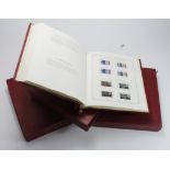 GB - three quality Stanley Gibbons Oriel albums with slip cases, QV album with a much simplified