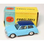 Corgi Toys, no. 216 'Austin A40' (light / dark blue), contained in original box