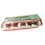 Britains. Two boxed Britains sets, comprising 17th Lancers & 9th Queens Royal Lancers (one horse