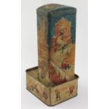 Huntley & Palmer novelty combined biscuit tin & money box 'The Elves Penny in the Slot Machine',