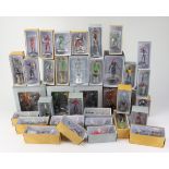 Marvel interest. A collection of thirty-six boxed Marvel diecast figures, by Eaglemoss Publications